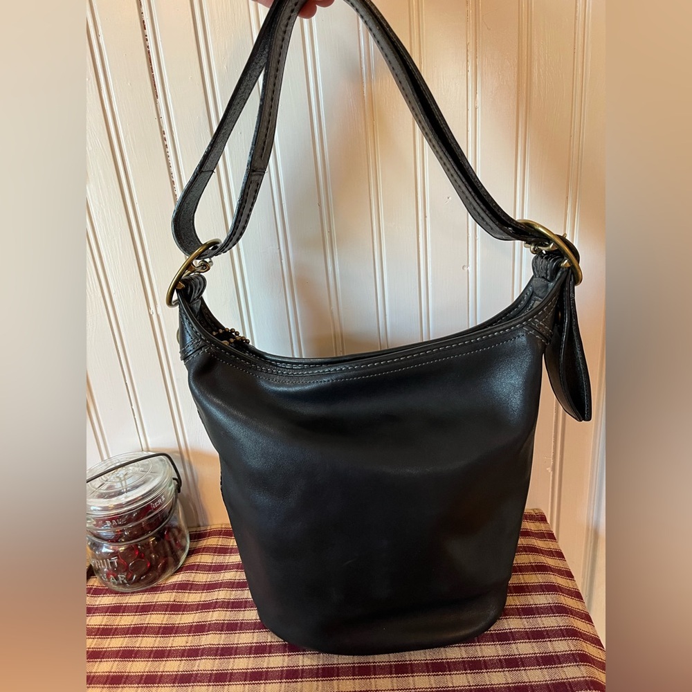 Coach Bleeker Tattersall Bucket Bag - Picture 3 of 16